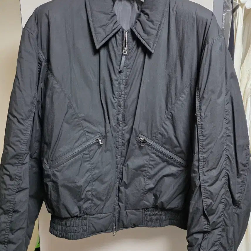 [BUNJANG] Cour Puff Flight MA-1 Jacket / [L] 쿠어 퍼프 플라이트 MA-1 블랙