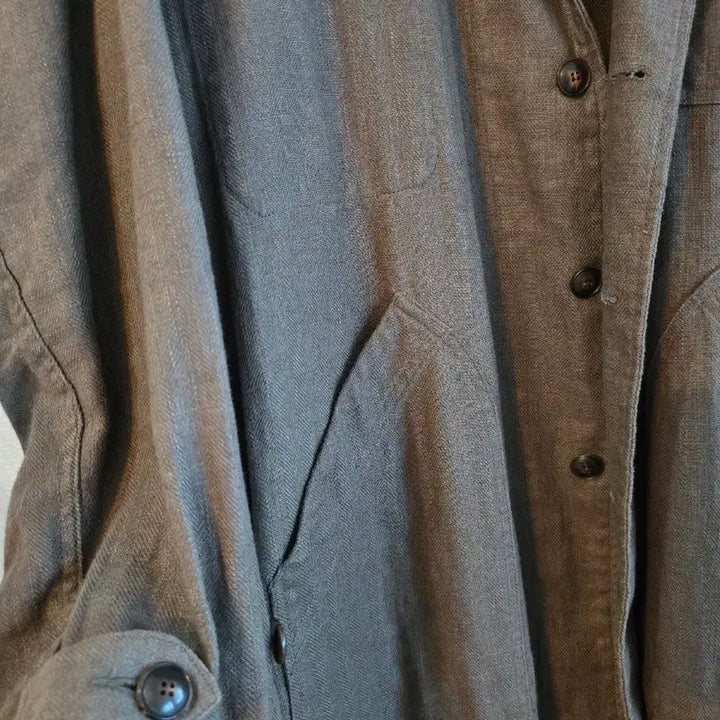 [BUNJANG] Wardrobe 41 Linen Long Coat - L Size / 워드로브41 린렌 롱코트 L사이즈 입니다