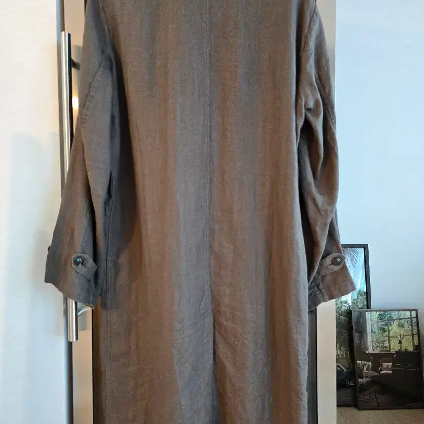 [BUNJANG] Wardrobe 41 Linen Long Coat - L Size / 워드로브41 린렌 롱코트 L사이즈 입니다