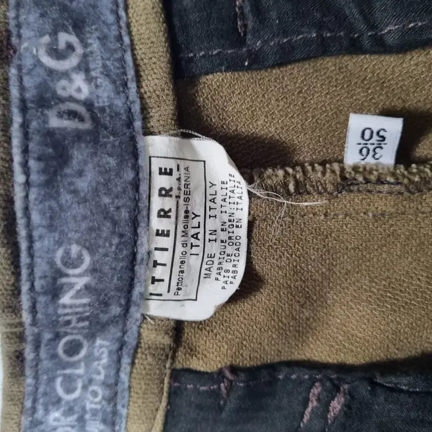 [BUNJANG] Dolce &amp; Gabbana Vintage Military Cargo Pants / 돌체앤가바나 빈티지 밀리터리 카고바지