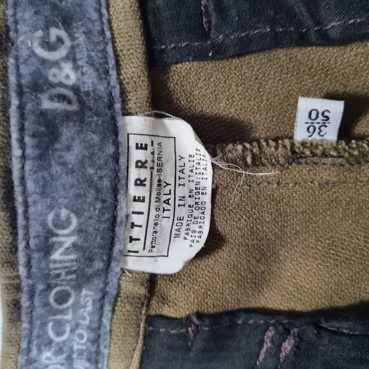 [BUNJANG] Dolce &amp; Gabbana Vintage Military Cargo Pants / 돌체앤가바나 빈티지 밀리터리 카고바지