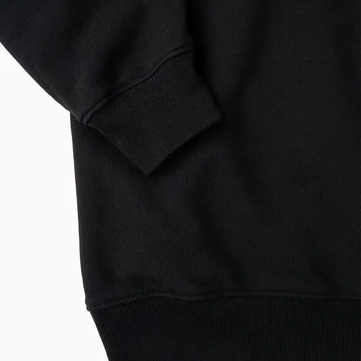 [BUNJANG] COMOORY Cotton Sweat Crewneck Black / 코모리 코튼 스웻 크루넥 블랙 3