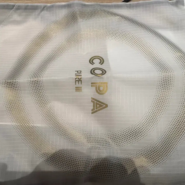 [BUNJANG] Adidas Copa Pure 3 Elite FG Cloud White Soccer Cleats / 270 아디다스 코파 퓨어 3 엘리트 FG 클라우드 화이트 매트 골드