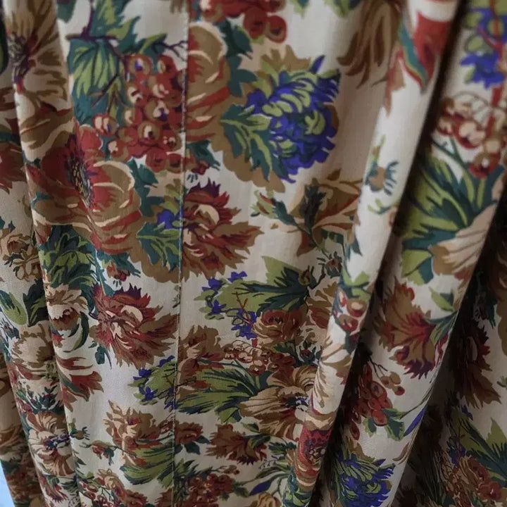 [BUNJANG] Vintage Japanese Floral Long Dress / 일본빈티지 플라워 롱 원피스
