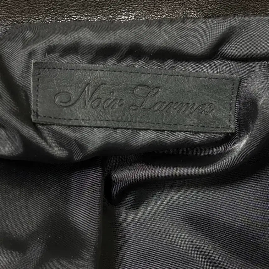 [BUNJANG] Noir Larmes Double Rider Leather Jacket / 느와르 라르메스 더블 라이더 레더자켓