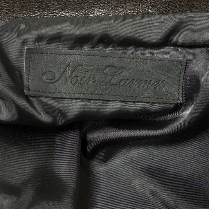[BUNJANG] Noir Larmes Double Rider Leather Jacket / 느와르 라르메스 더블 라이더 레더자켓
