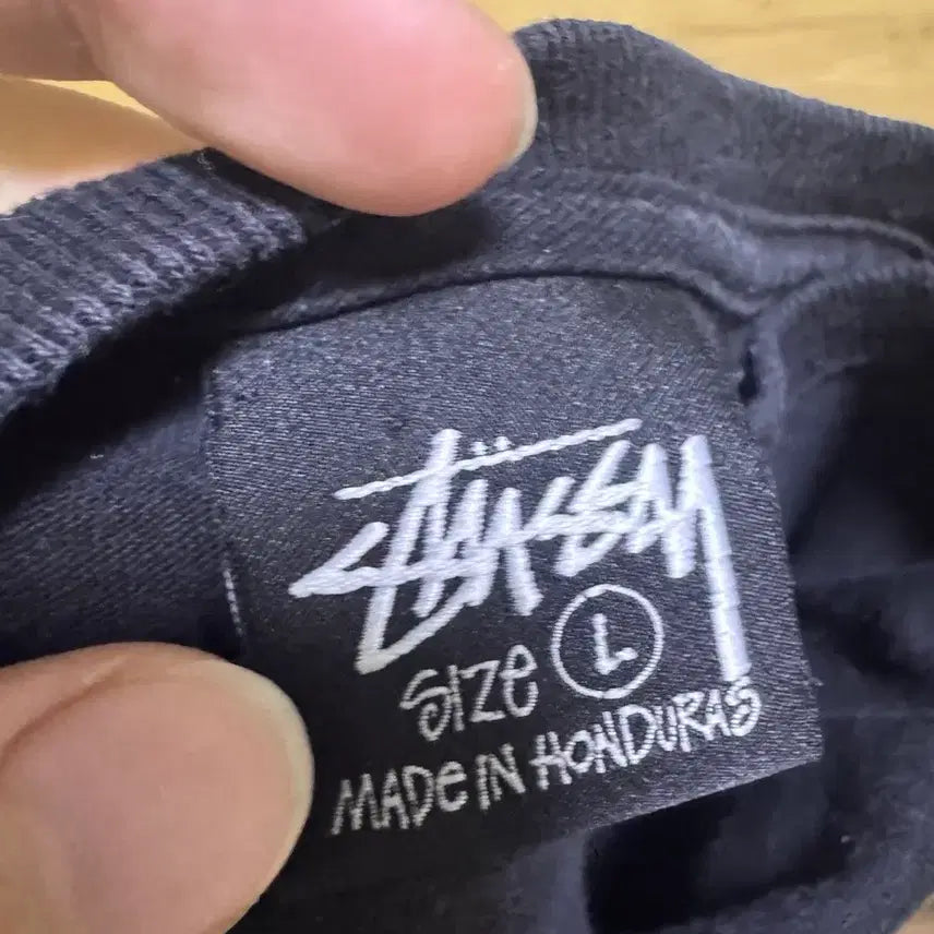 [BUNJANG] Stussy Basic Black Short Sleeve T-shirt / 스투시 베이직 반팔 블랙