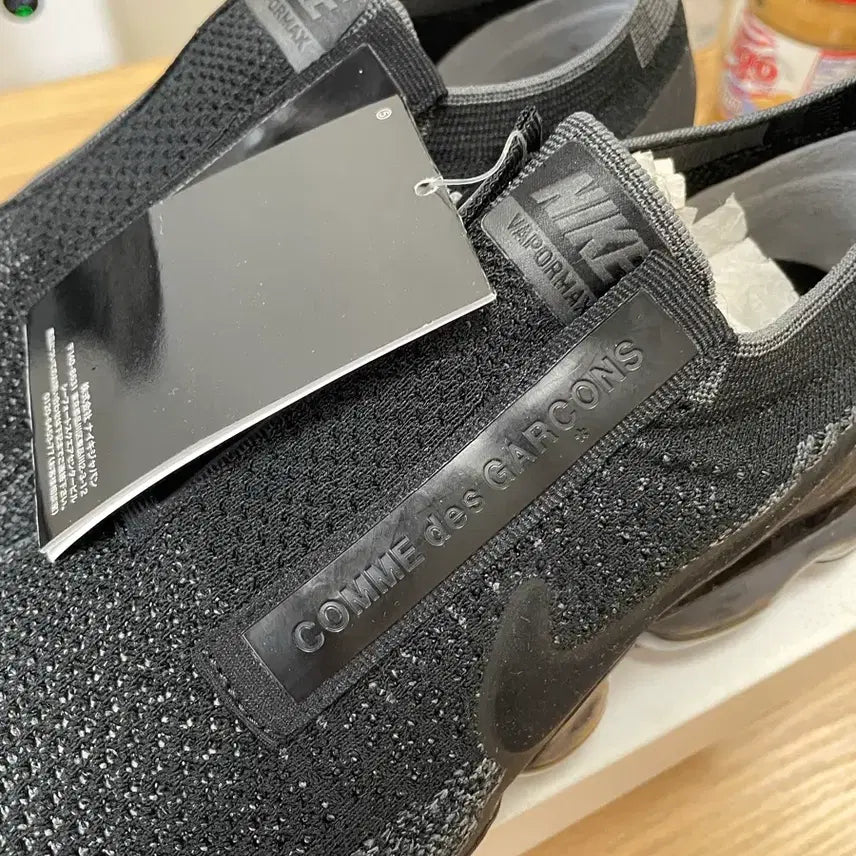 [BUNJANG] Nike Air VaporMax Comme des Garcons Black Sneakers / [260] 나이키 에어 베이퍼맥스 꼼데가르송
