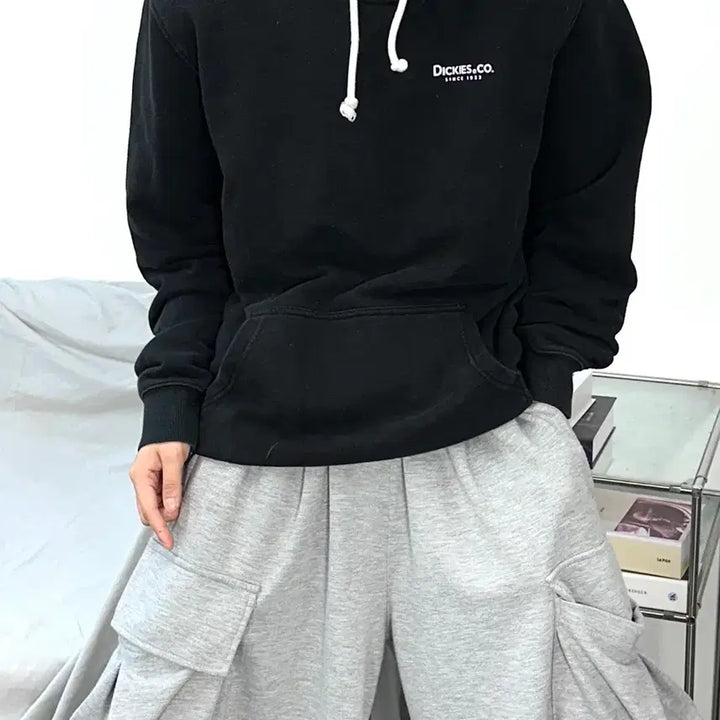 [BUNJANG] 디키즈 블랙 후드티 XL / 디키즈 블랙 후드티 XL