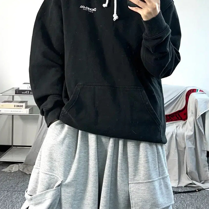 [BUNJANG] 디키즈 블랙 후드티 XL / 디키즈 블랙 후드티 XL