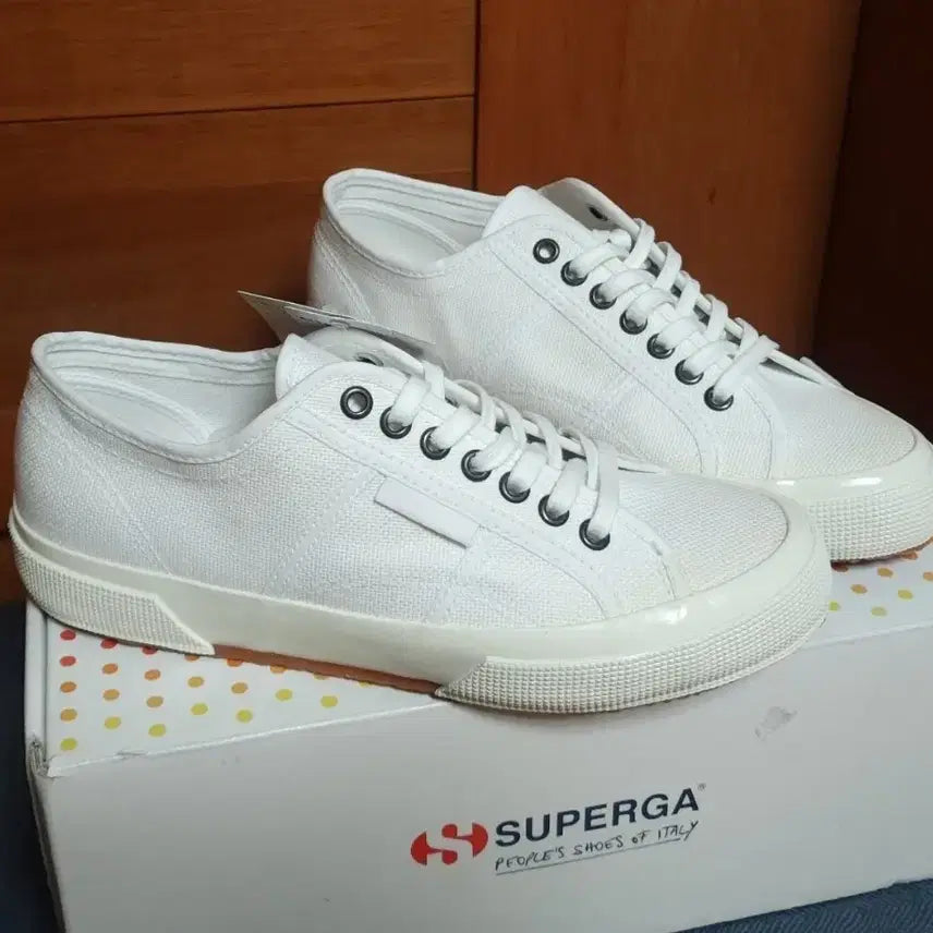 [BUNJANG] Superga Canvas Sneakers / 슈페르가 새상품 컨버스 운동화 260 스니커즈