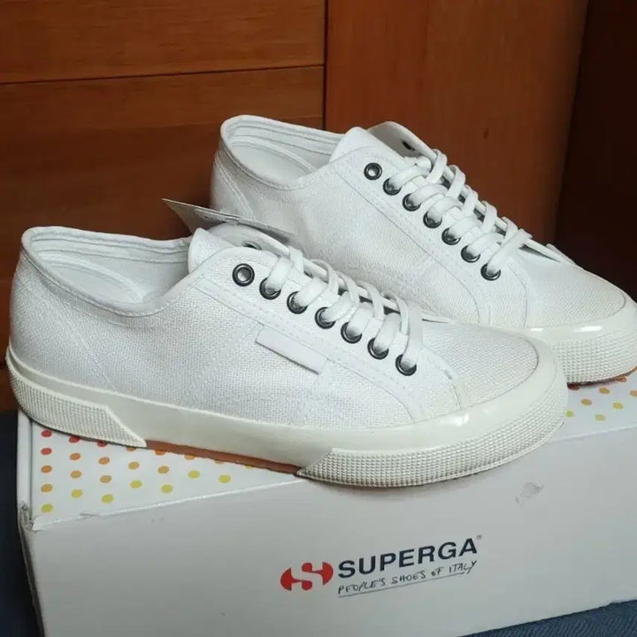 [BUNJANG] Superga Canvas Sneakers / 슈페르가 새상품 컨버스 운동화 260 스니커즈