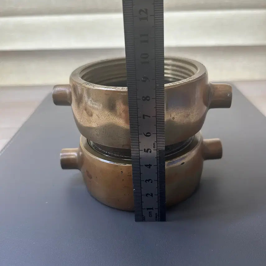 [BUNJANG] Central O-Sung Fire Hose Coupling / 구형 소방호스 커플링(황동 1.8kg)