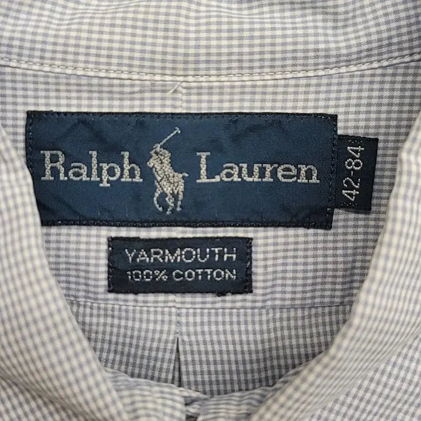 [BUNJANG] Polo Ralph Lauren Checkered Shirt / [105/XL] Polo 폴로 랄프로렌 체크 셔츠