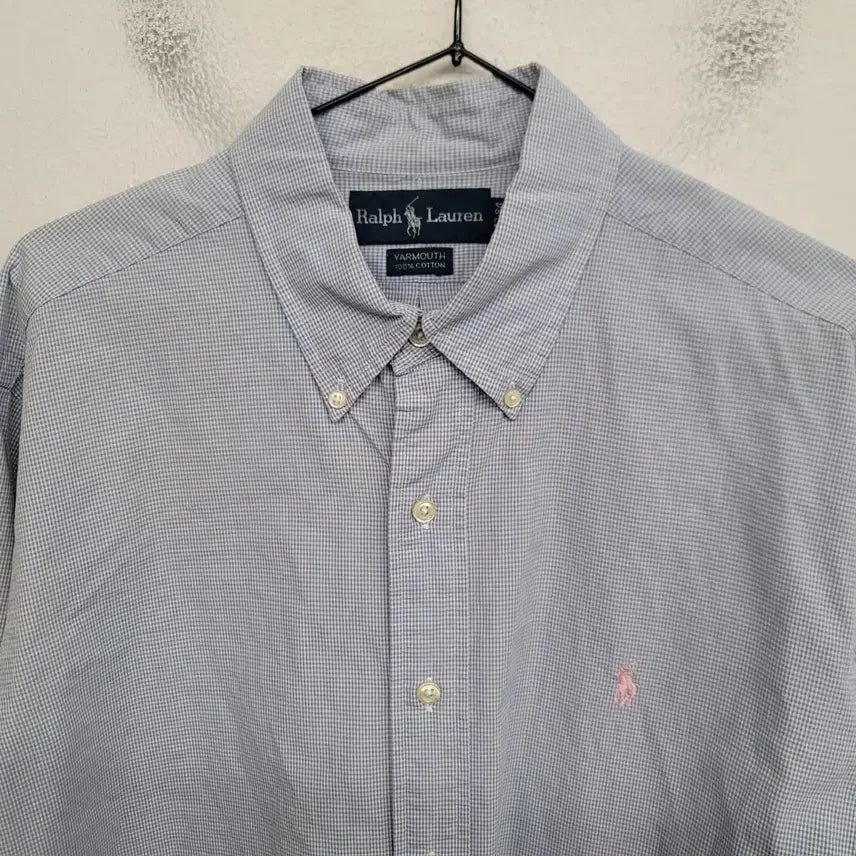 [BUNJANG] Polo Ralph Lauren Checkered Shirt / [105/XL] Polo 폴로 랄프로렌 체크 셔츠