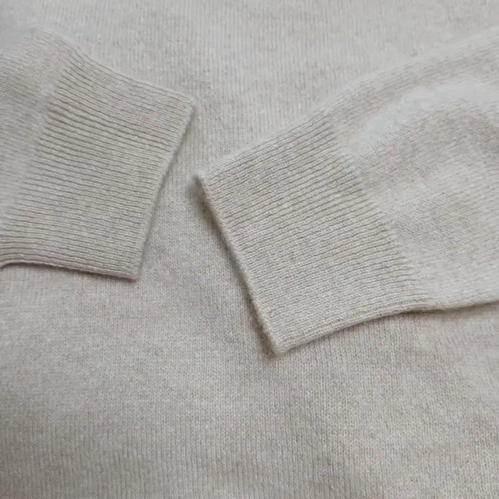 [BUNJANG] GOBI Cashmere Turtleneck Beige Knit / 고비 캐시미어 목폴라 니트 베이지