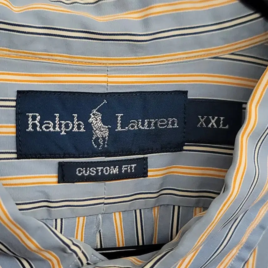 [BUNJANG] Polo Ralph Lauren Striped Shirt / [110/XXL] Polo 폴로 랄프로렌 스트라이프 셔츠