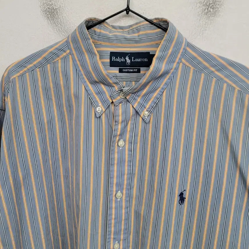 [BUNJANG] Polo Ralph Lauren Striped Shirt / [110/XXL] Polo 폴로 랄프로렌 스트라이프 셔츠