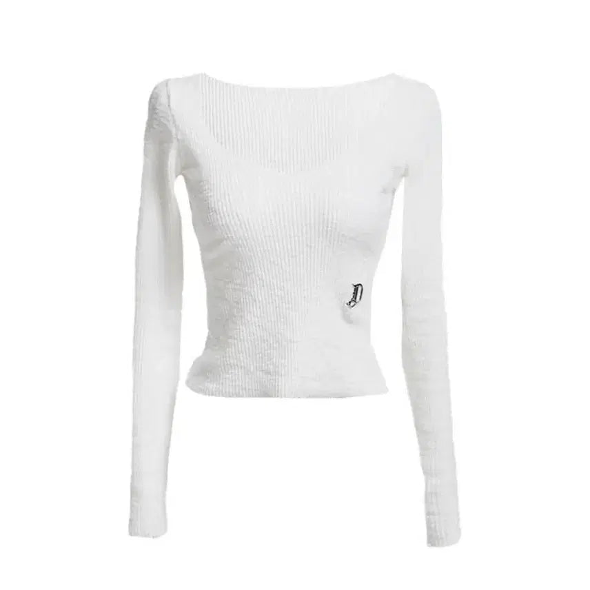 [BUNJANG] Odor Knit Top / 오도어 니트 블랙