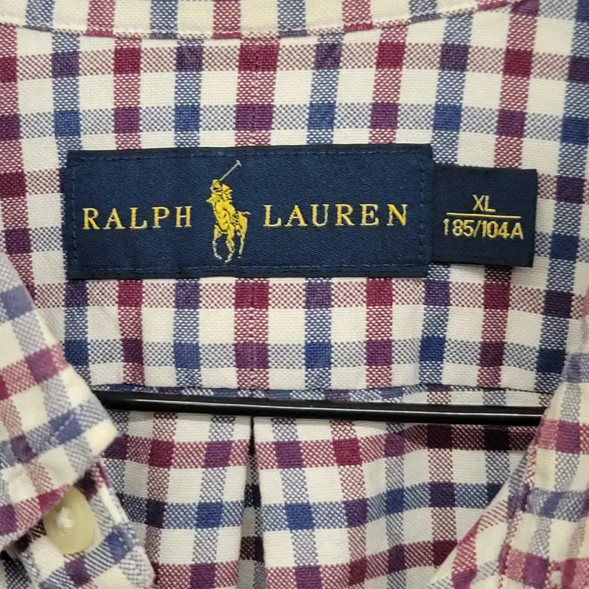 [BUNJANG] Polo Ralph Lauren Checkered Shirt / [115/3XL] Polo 폴로 랄프로렌 체크 셔츠