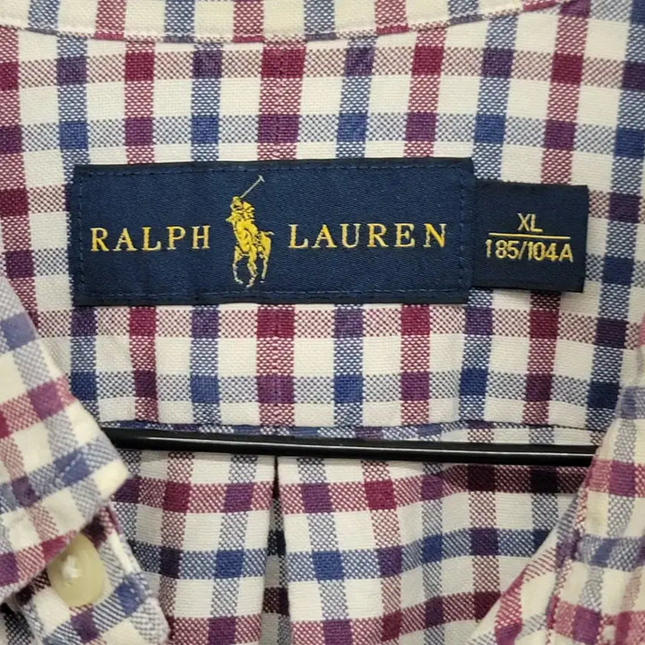 [BUNJANG] Polo Ralph Lauren Checkered Shirt / [115/3XL] Polo 폴로 랄프로렌 체크 셔츠