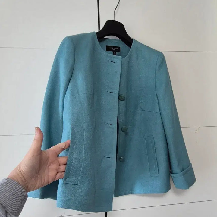 [BUNJANG] TALBOTS Linen Jacket / (수입브랜.새상품)린넨100% 도톰한 자켓 55~66