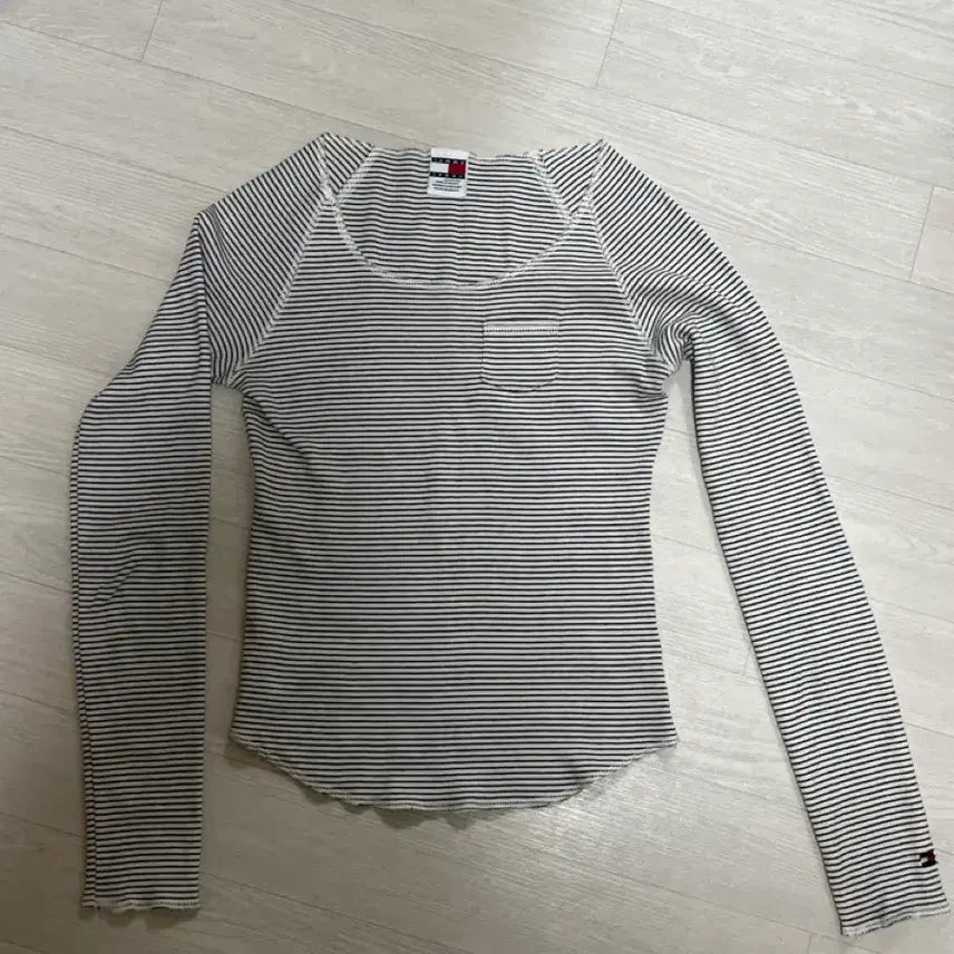 [BUNJANG] Tommy Hilfiger Sprite Long Sleeve T-shirt / 타미 스프라이트 티셔츠