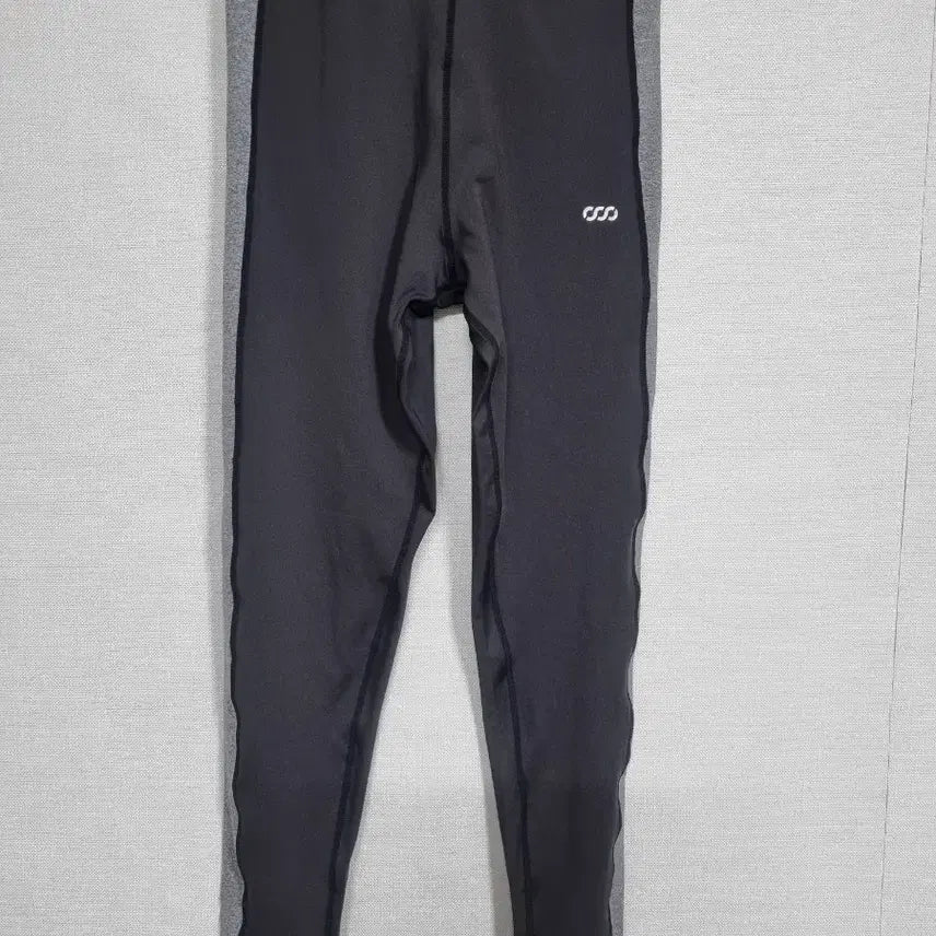 [BUNJANG] Gray Line Functional Leggings / 여성 회색 라인기능성 레깅스 55~66