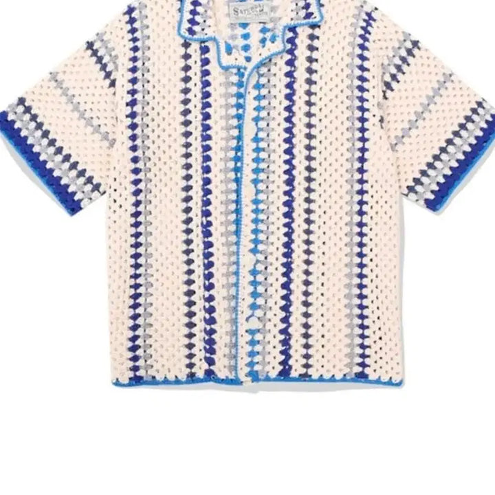 [SOLD OUT] Stu /핸드메이드 크로쉐  가디건 셔츠