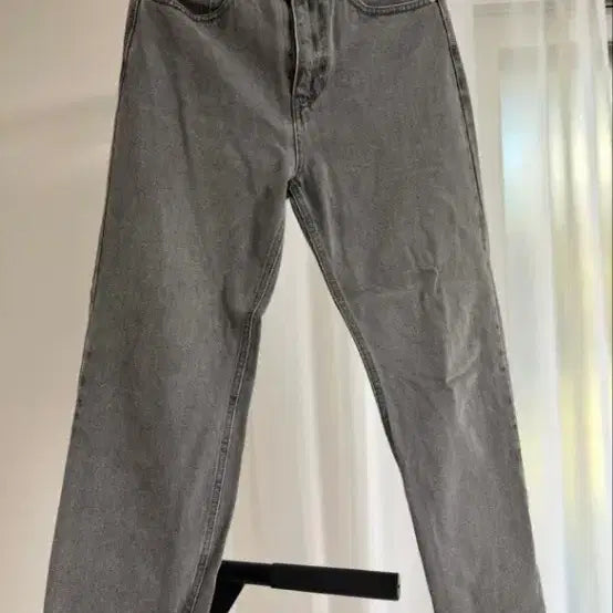 [BUNJANG] WONDERPLAYCE Standard Gray Denim Pants / 회색 데님 팬츠
