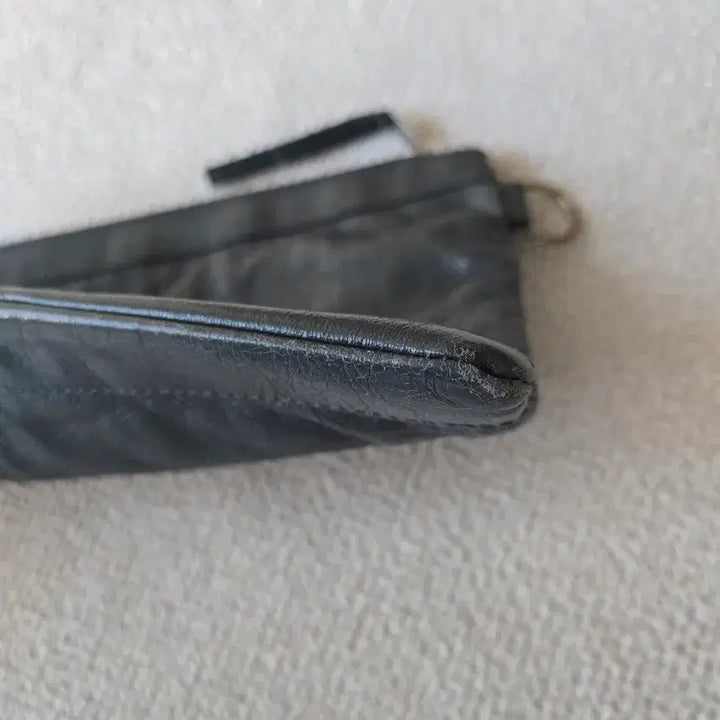 [BUNJANG] Balenciaga Clip Leather Clutch Bag / 발렌시아가 클립 가죽 클러치백