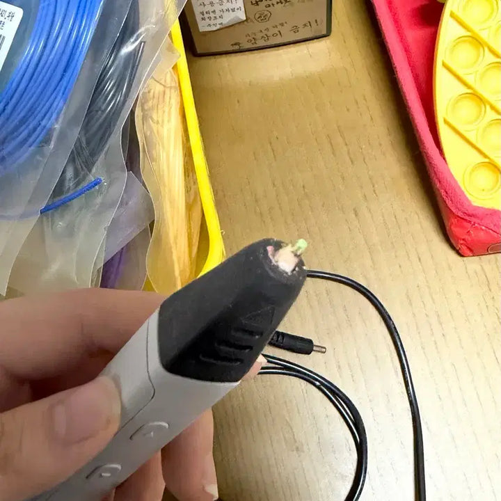 [BUNJANG] 3D Pen White Filament Bundle Set / 3D 펜 화이트 + 필라멘트 세트