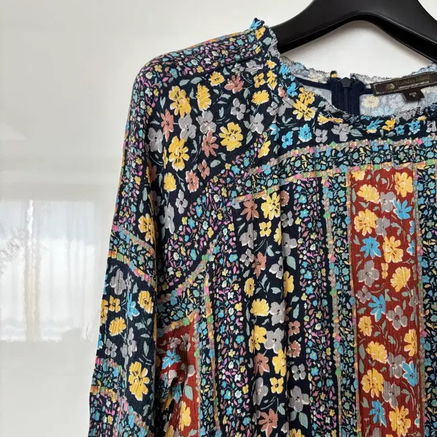 [BUNJANG] Thursday Island Ethnic Maxi Dress / 써스데이아일랜드 원피스 에스닉 인견100% 보헤미안 보호시크 롱 마랑히피