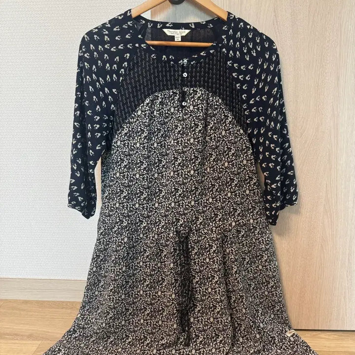 [BUNJANG] Thursday Island Flower Long Dress / Thursday Island 플라워 롱 원피스