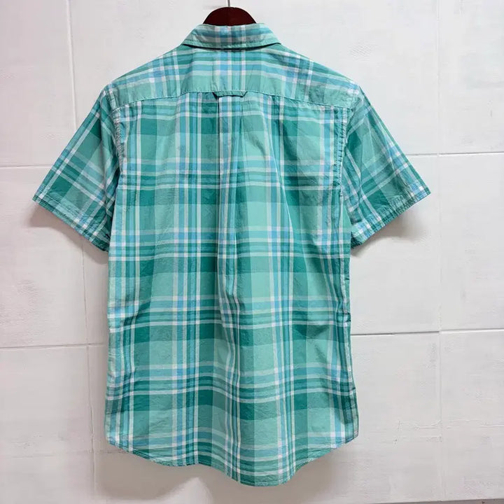 [SOLD OUT] BEAMS 빔즈 민트 체크 남방 셔츠 S