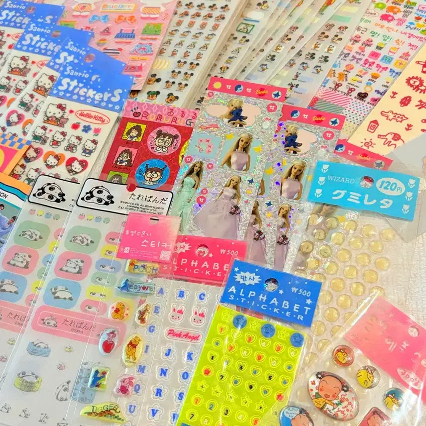 [BUNJANG] Vintage Sticker Bundle Set / 고전 스티커 일괄판매