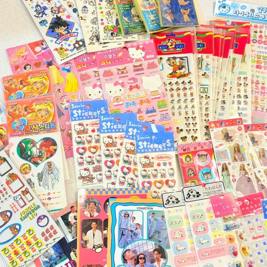 [BUNJANG] Vintage Sticker Bundle Set / 고전 스티커 일괄판매