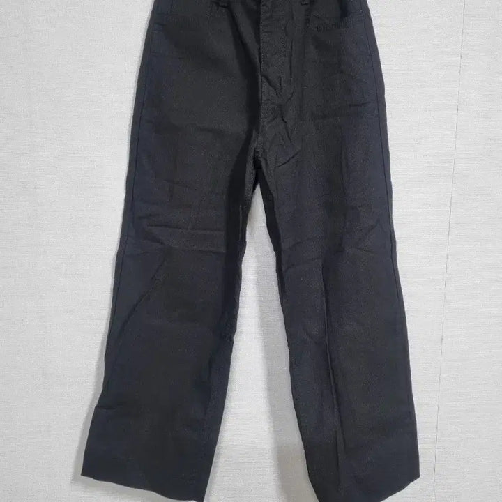[BUNJANG] Black Linen Wide Pants / 블랙 와이드 팬츠 린넨식 새상품