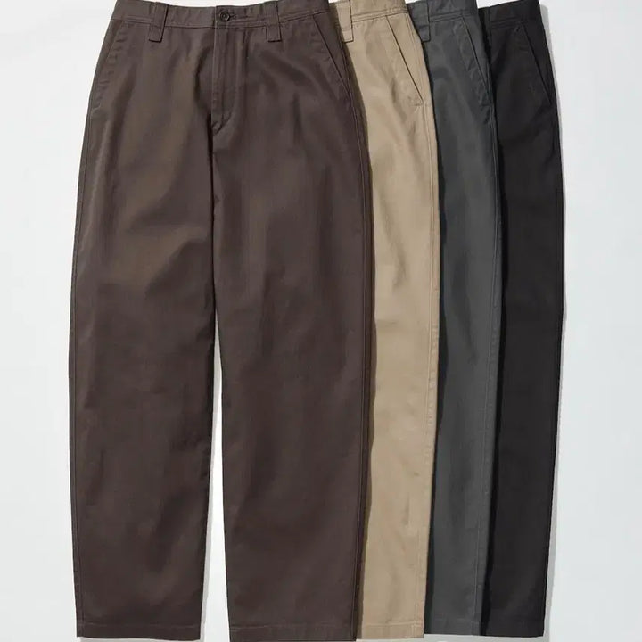 [BUNJANG] Uniqlo U Wide Fit Chino Pants - Deep Green / 76사이즈/사이즈표첨부) 유니클로 U  와이드핏 치노팬츠 - 딥그린