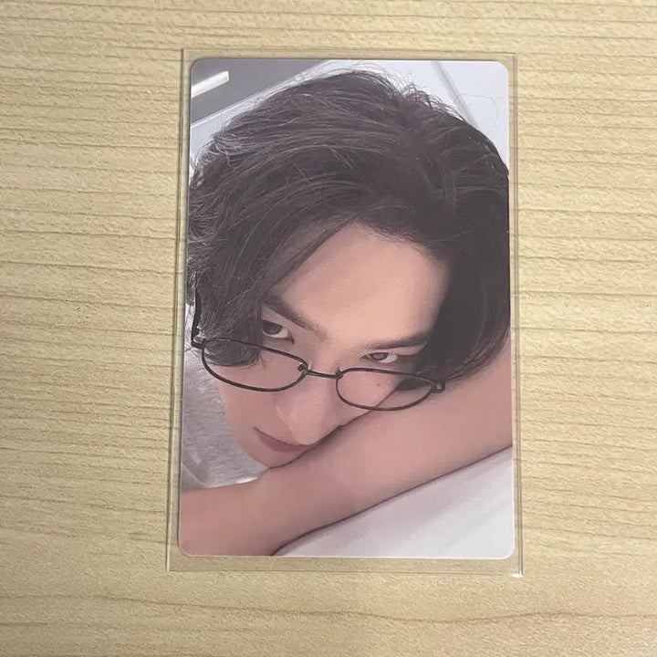 [BUNJANG] ATEEZ Mingi Golden Hour Part.1 Glasses Photocard / ateez 골든아워4 민기 안경 포토카드