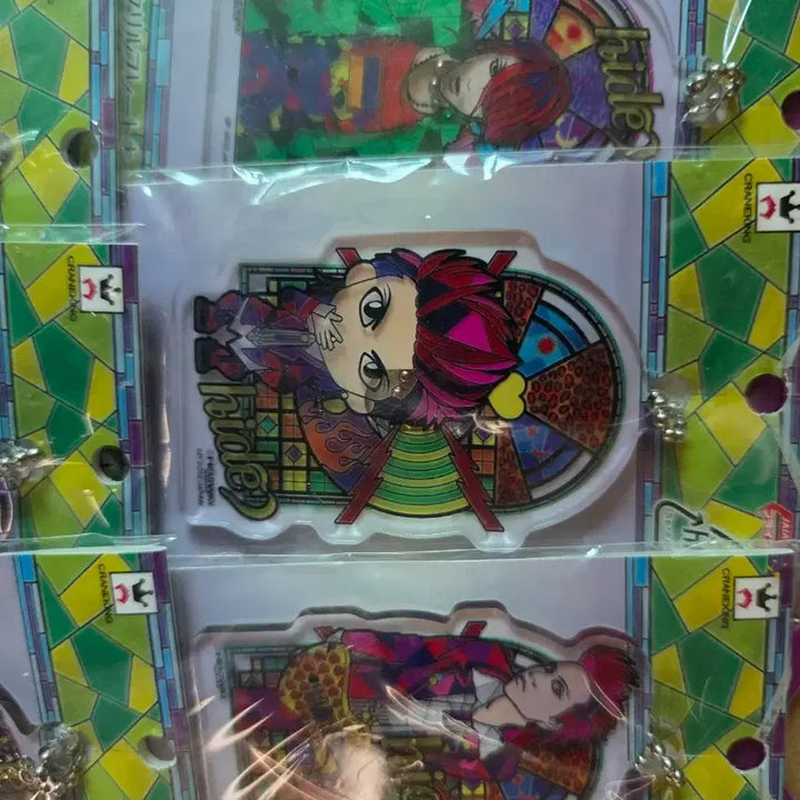 [BUNJANG] Hide Acrylic Plate Key Holder 2019 Version Set / 히데 아크릴 플레이트 키홀더 2019버전 6종 세트