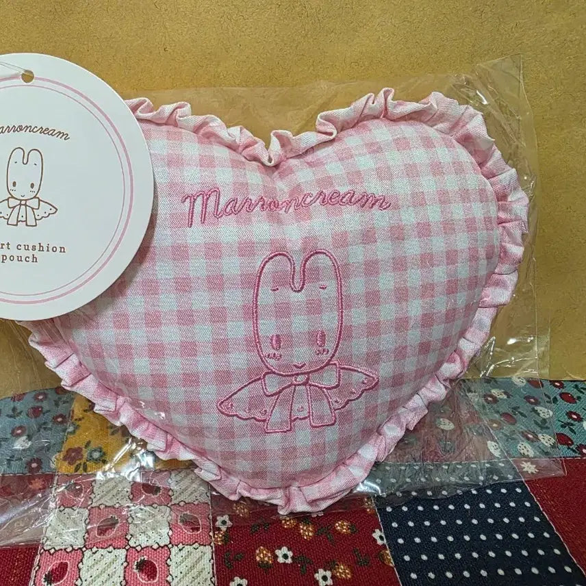 [BUNJANG] Marron Cream Sanrio Cushion Keychain Pouch Coin Purse / 마론 크림 산리오 쿠션 키링 파우치 동전 지갑