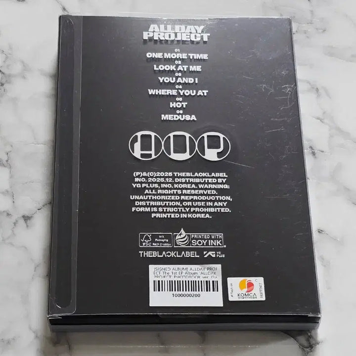 [BUNJANG] All Day Project ADP One Version Album + Signed Poster / 올데이프로젝트 싸인 포스터 & 포토북 앨범 one 원 버전 ADP 올데프