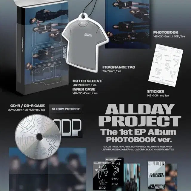 [BUNJANG] All Day Project ADP One Version Album + Signed Poster / 올데이프로젝트 싸인 포스터 & 포토북 앨범 one 원 버전 ADP 올데프