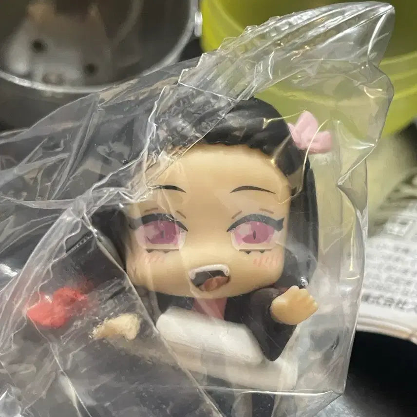 [BUNJANG] Demon Slayer Nezuko Onemutan Gacha Figure (Sealed) / <귀멸의 칼날>오네무탄 가챠피규어_네즈코(미개봉)