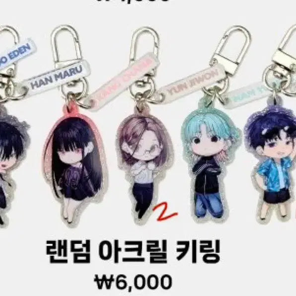 [BUNJANG] Star-Shaped Public Official Keyring Bundle Set / 별정직 공무원 팝업 키링 일괄