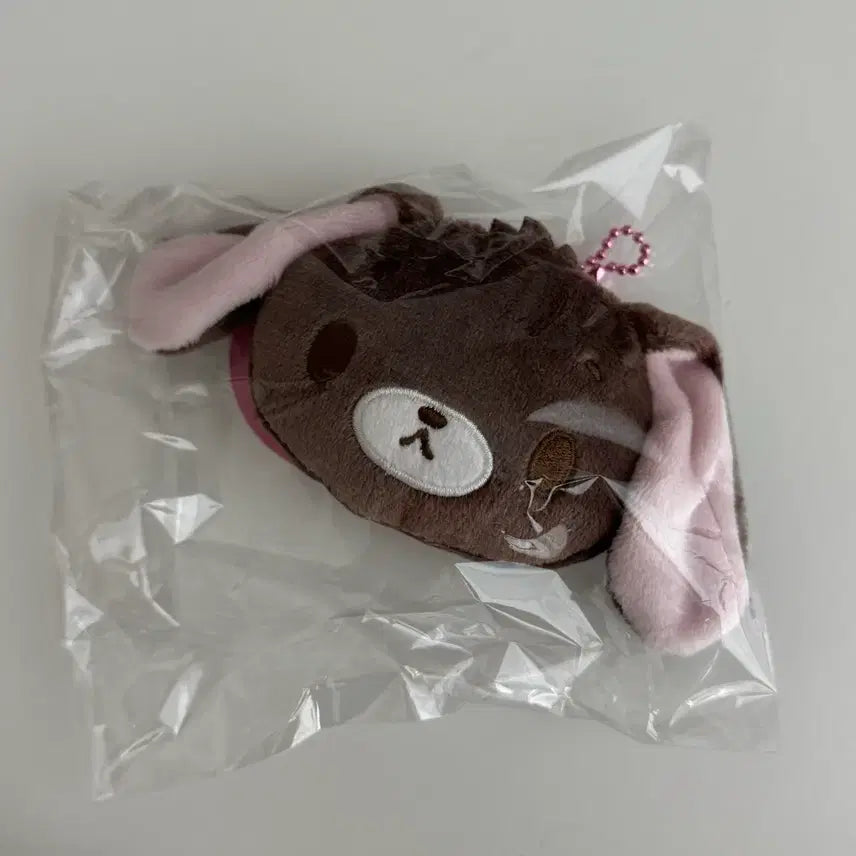 [BUNJANG] Sanrio Sugar Bunny Kurousa Coin Purse Keychain Plush / 미개봉)슈가바니즈 쿠로우사 동전지갑 산리오 신상 키링 인형 양도