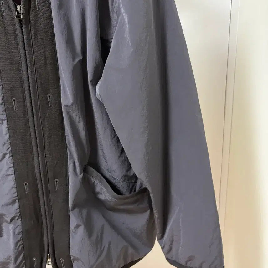 [BUNJANG] Ourselfs Liner Jacket Charcoal 25FW / 아워셀브스 라이너 자켓 챠콜 25fw