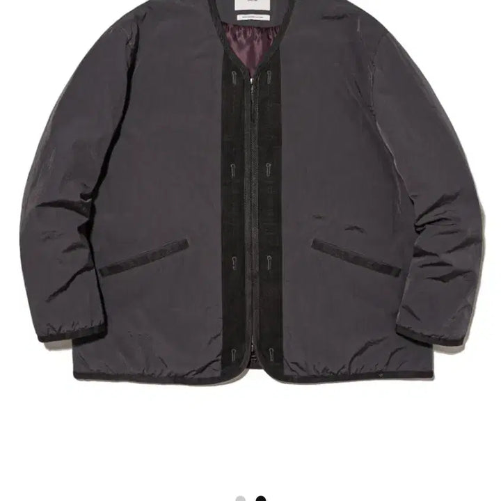 [BUNJANG] Ourselfs Liner Jacket Charcoal 25FW / 아워셀브스 라이너 자켓 챠콜 25fw