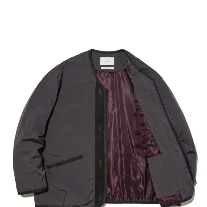 [BUNJANG] Ourselfs Liner Jacket Charcoal 25FW / 아워셀브스 라이너 자켓 챠콜 25fw